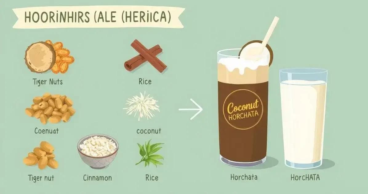 Coconut Horchata with Cinnamon: History and Origins