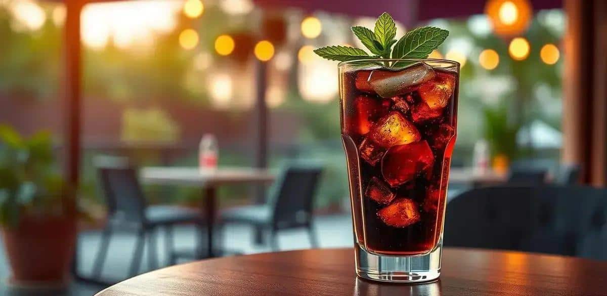 Cognac with Cola Soda and Mint: A Refreshing Cocktail Mix You Can't Miss!