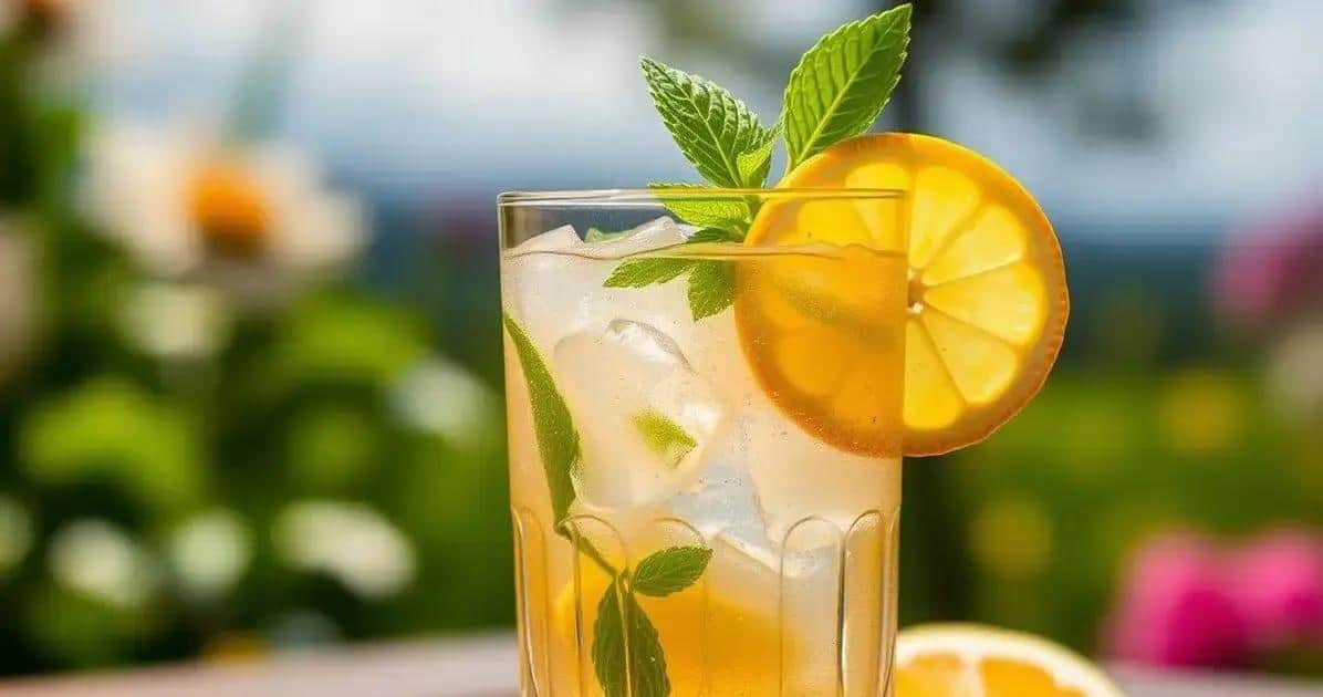 Cognac with Lemon Soda and Ginger: A Refreshing Cocktail Delight
