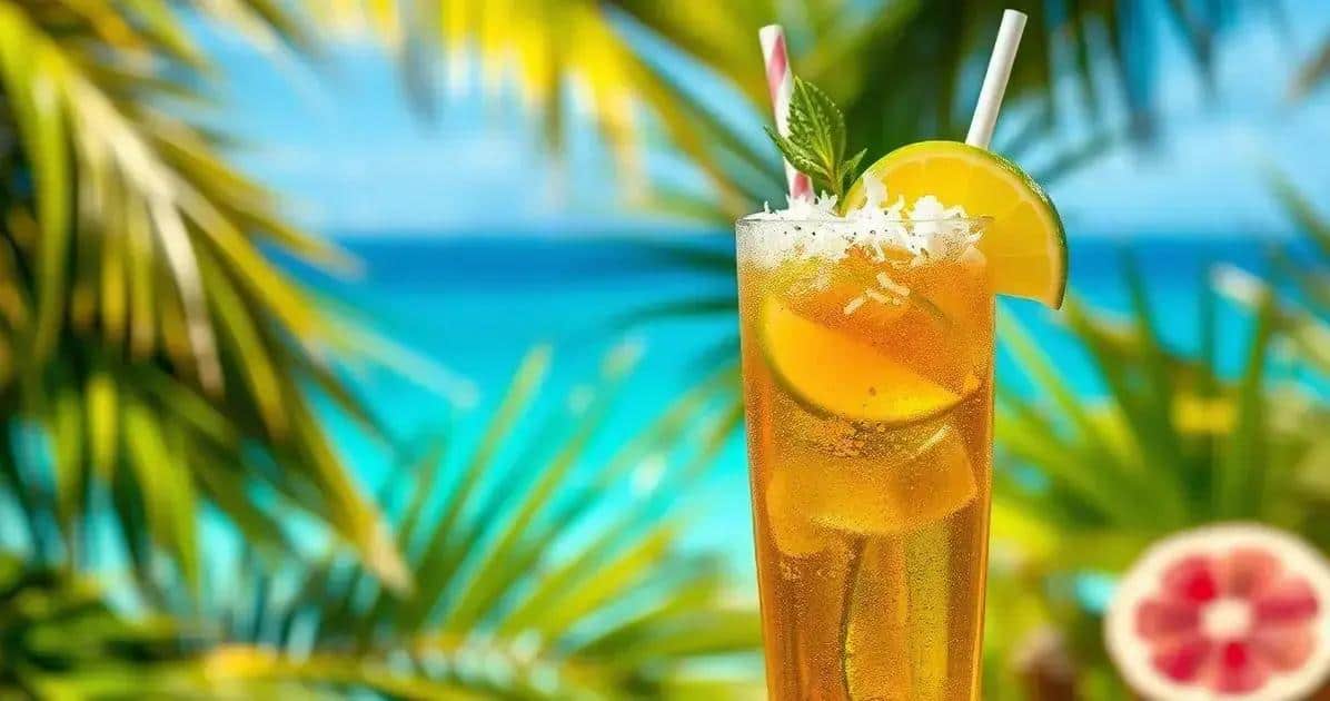 Combining Flavors: Lime, Beer, and Coconut Shavings