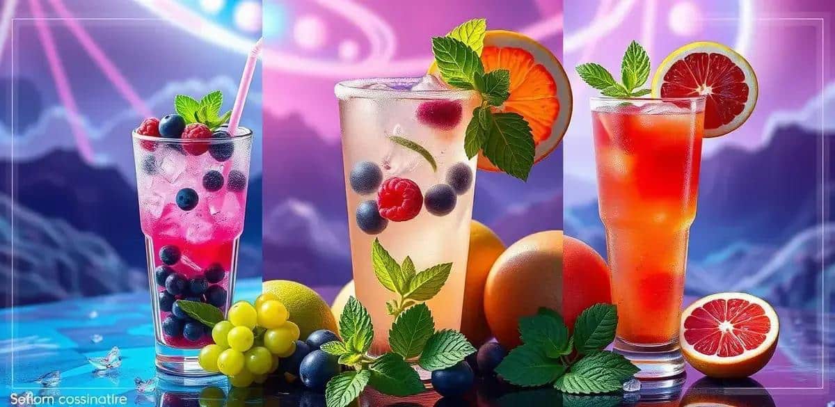 Creative Variations of Grape Caipirinha