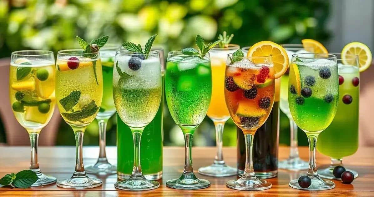 Creative Variations on Sparkling Green Grapes
