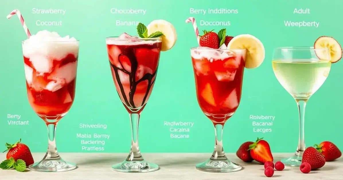 Delicious Variations of Strawberry Banana Cocktails