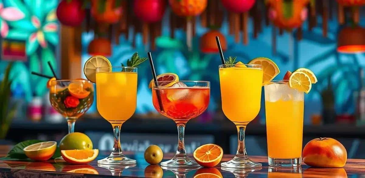 Delightful Variations of Pisco with Mango Juice