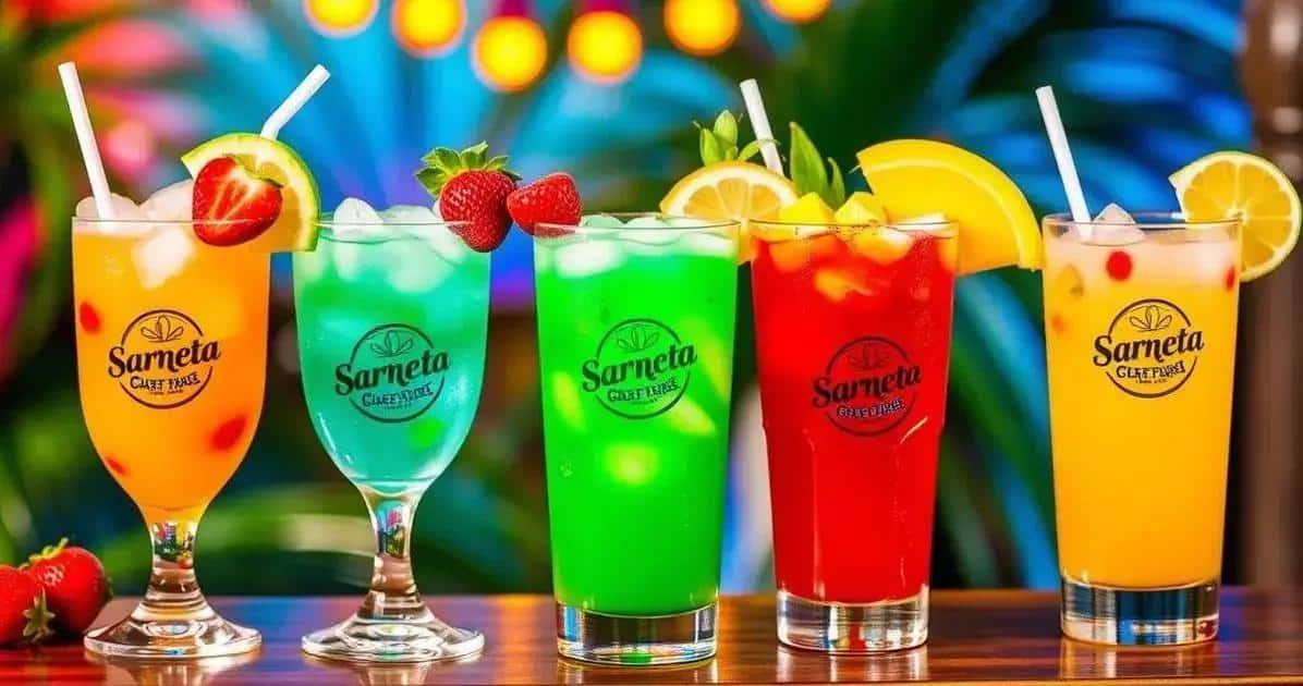 Festive Variations of Santa Cana Caipirinha