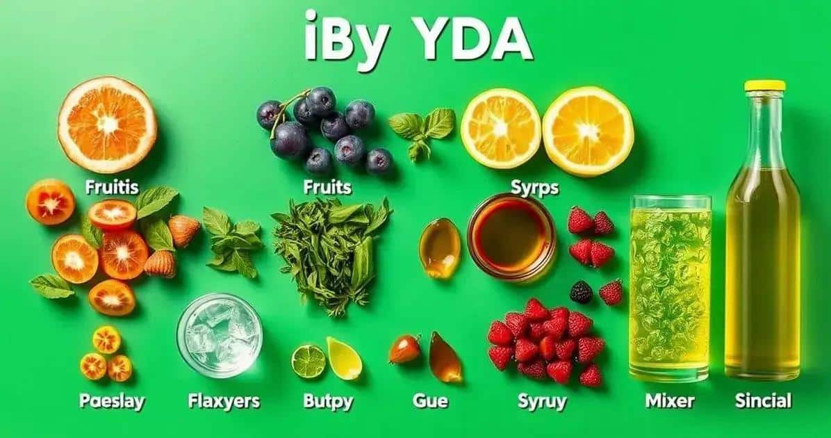 Flavor Combinations for Baby Yoda Drink