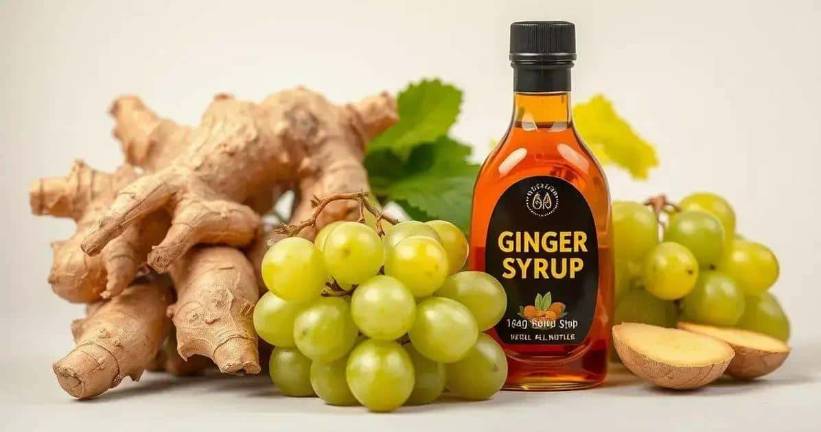 Flavor Innovations: Ginger Syrup and Green Grapes