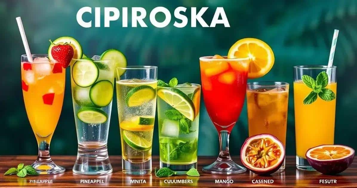 Flavor Variations of Caipiroska