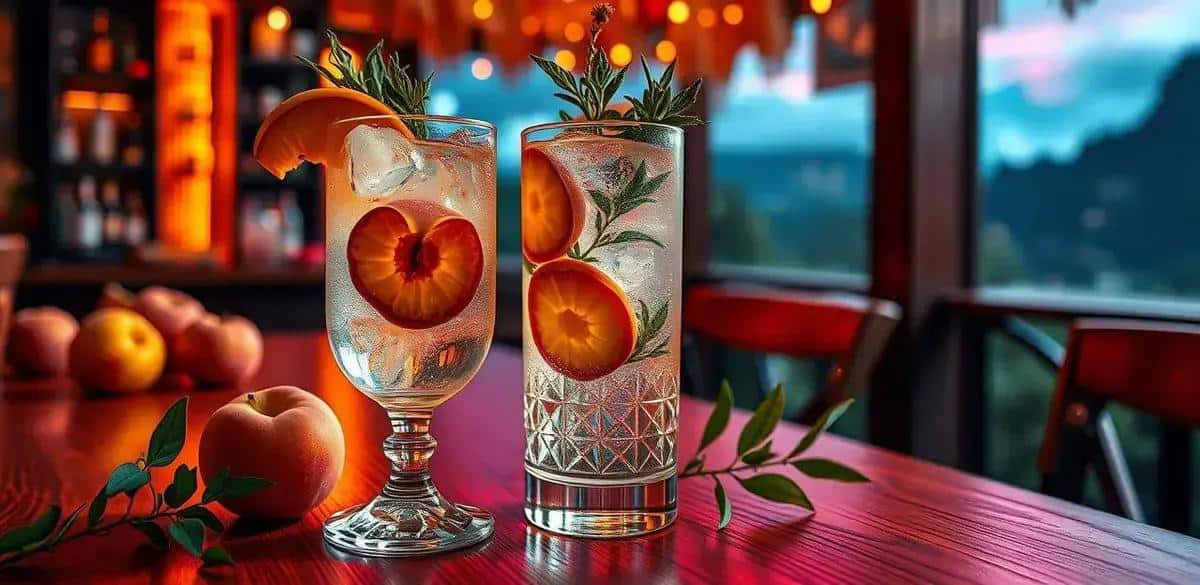 Gin and Tonic with Apricot Liqueur: Classic and Sophisticated!