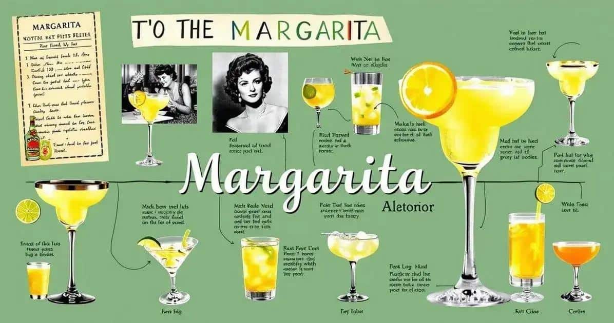 History of the Margarita Cocktail