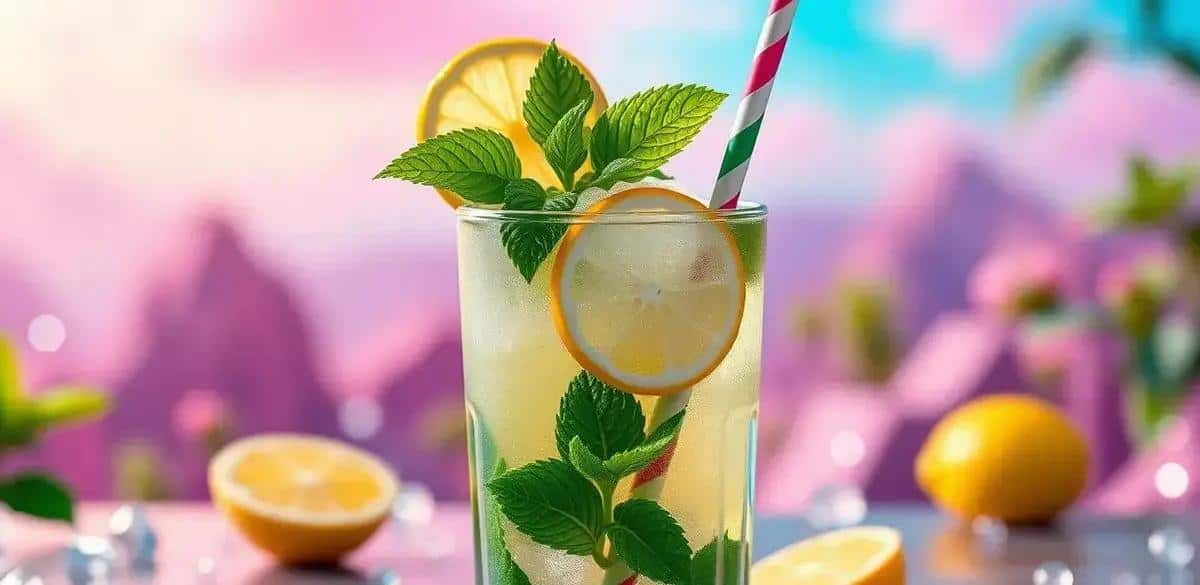 How to Garnish Your Mojito with Lemon Soda