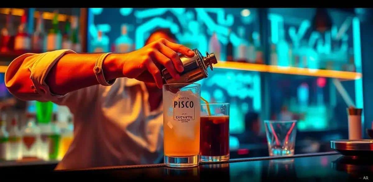 How to Prepare Pisco with Coconut Liqueur and Chocolate