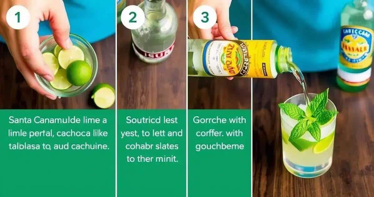How to Prepare Santa Cana Caipirinha