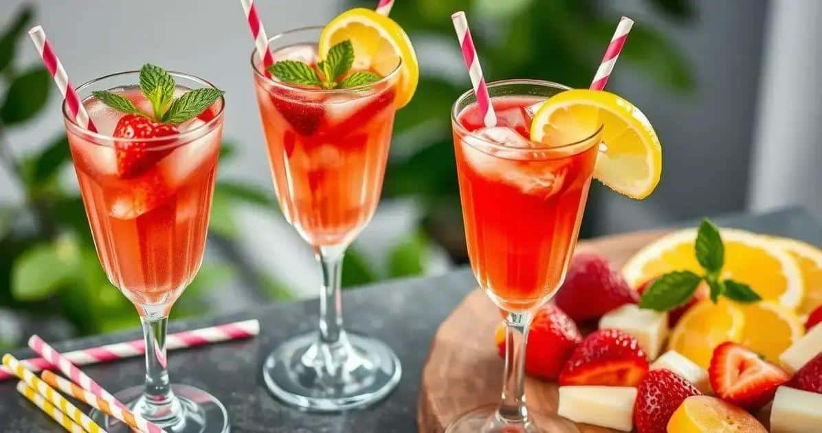 How to Serve Strawberry and Lemon Juice for Best Enjoyment