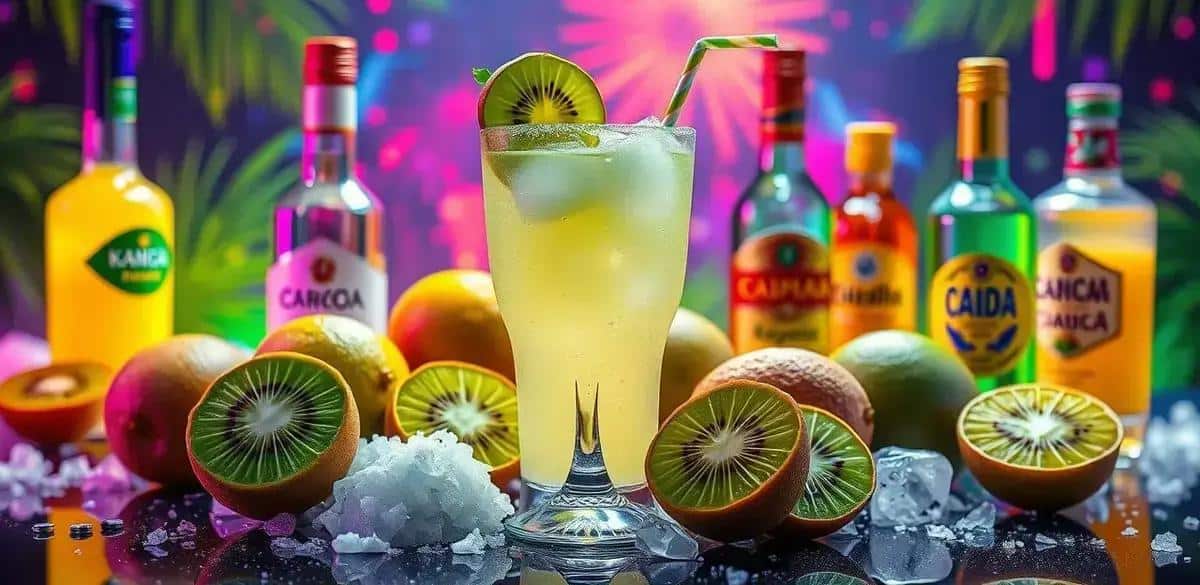 Key Ingredients of the Kiwi Caipiríssima