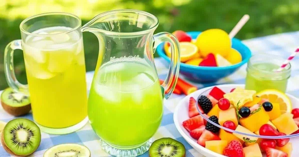Kid-Friendly Kiwi and Lemon Juice Recipes