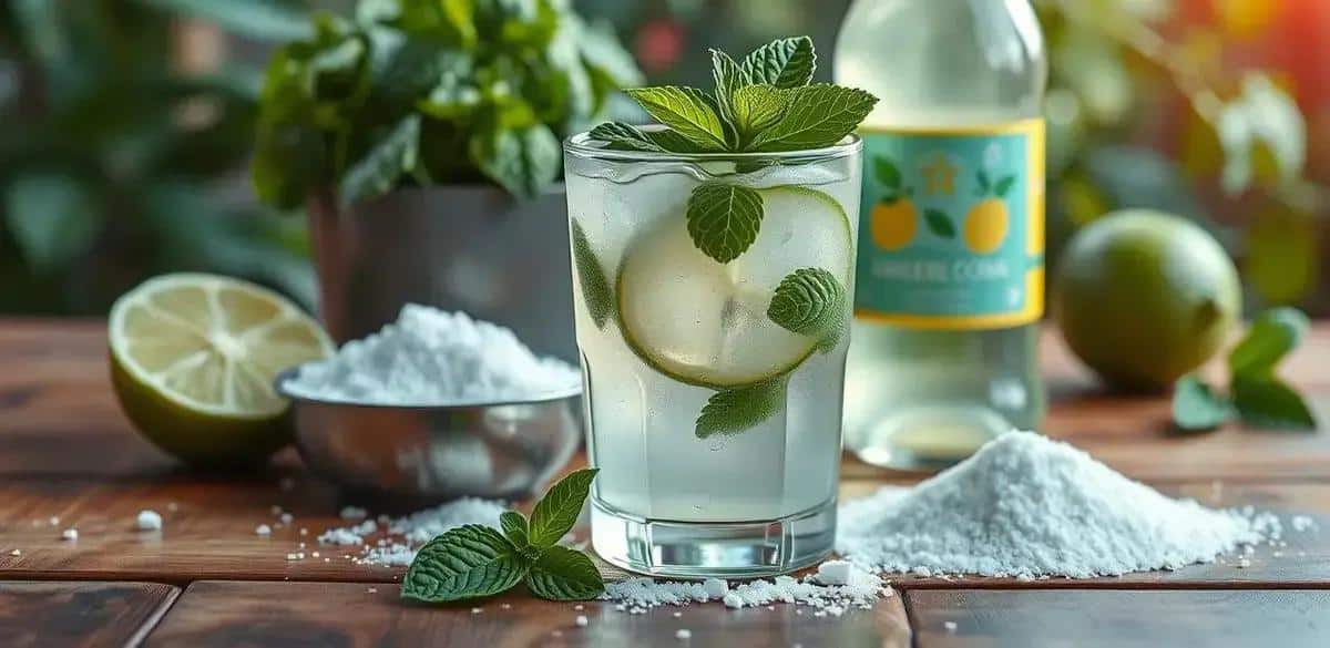 Mojito with Lemon Soda Ingredients