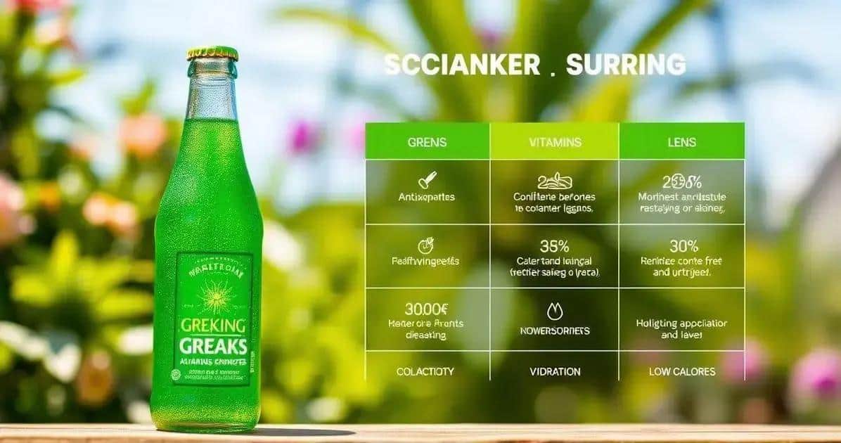 Nutrition Benefits of Sparkling Green Drink