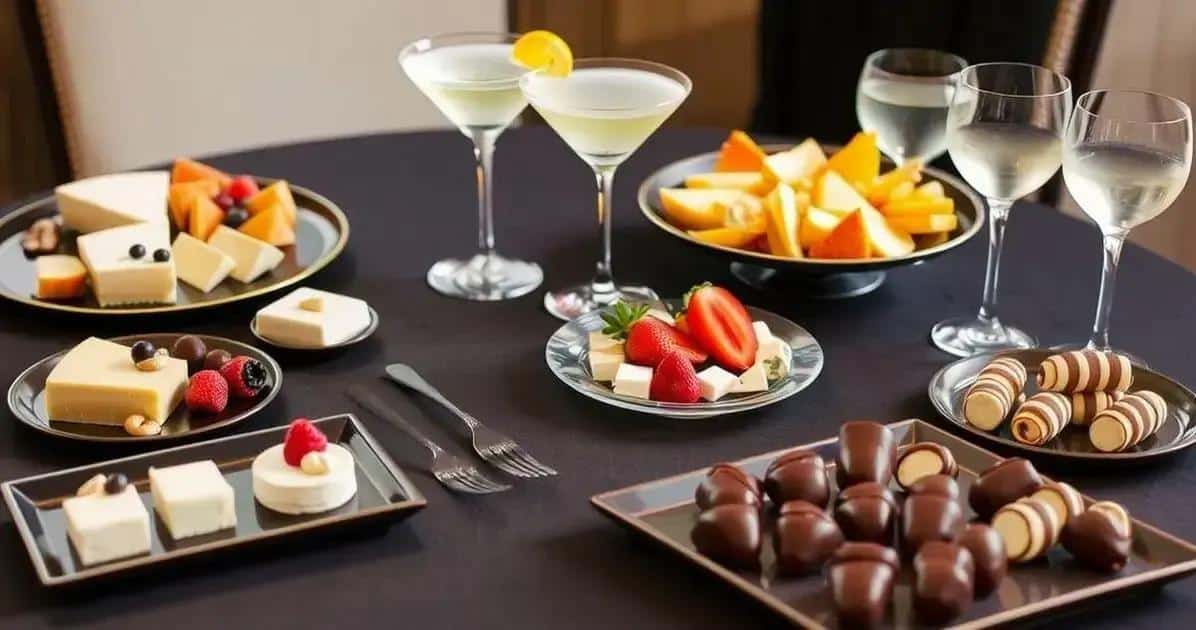 Pairing Food with White Chocolate Cocktails