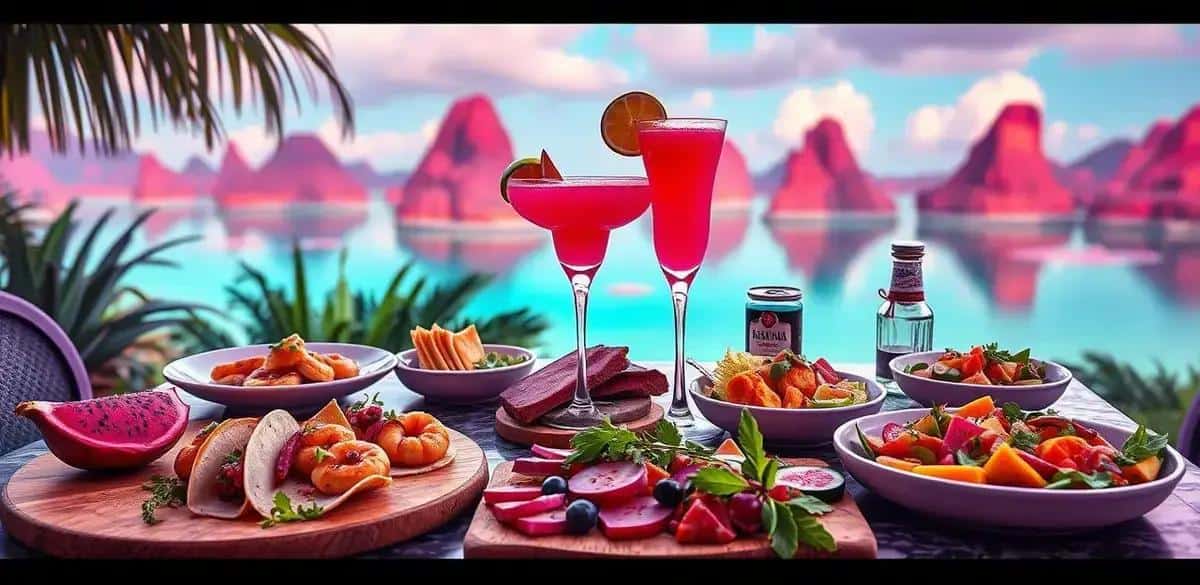 Pairing Foods with Dragon Fruit Cocktails