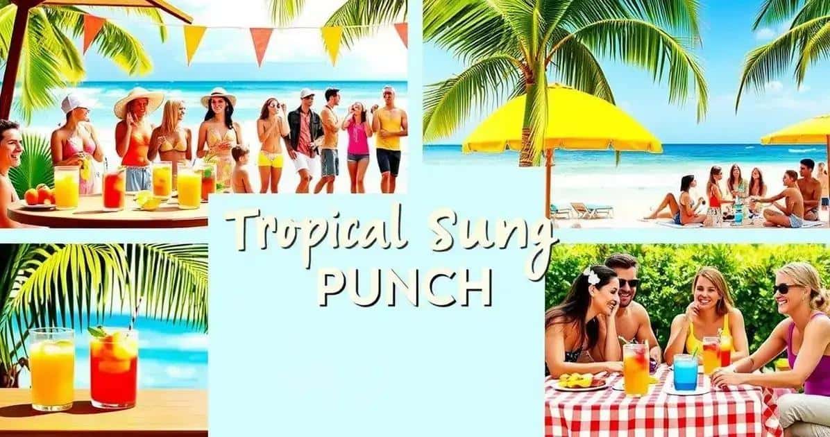 Perfect Occasions for Serving Tropical Punch