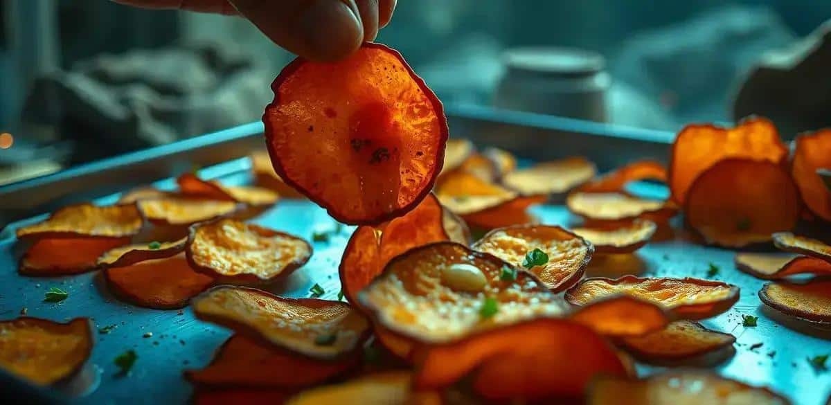 Preparation Method for Crunchy Sweet Potato Chips
