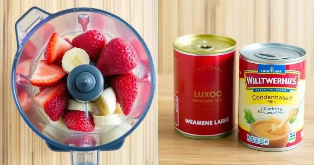 Preparation Method for the Strawberry Banana Cocktail