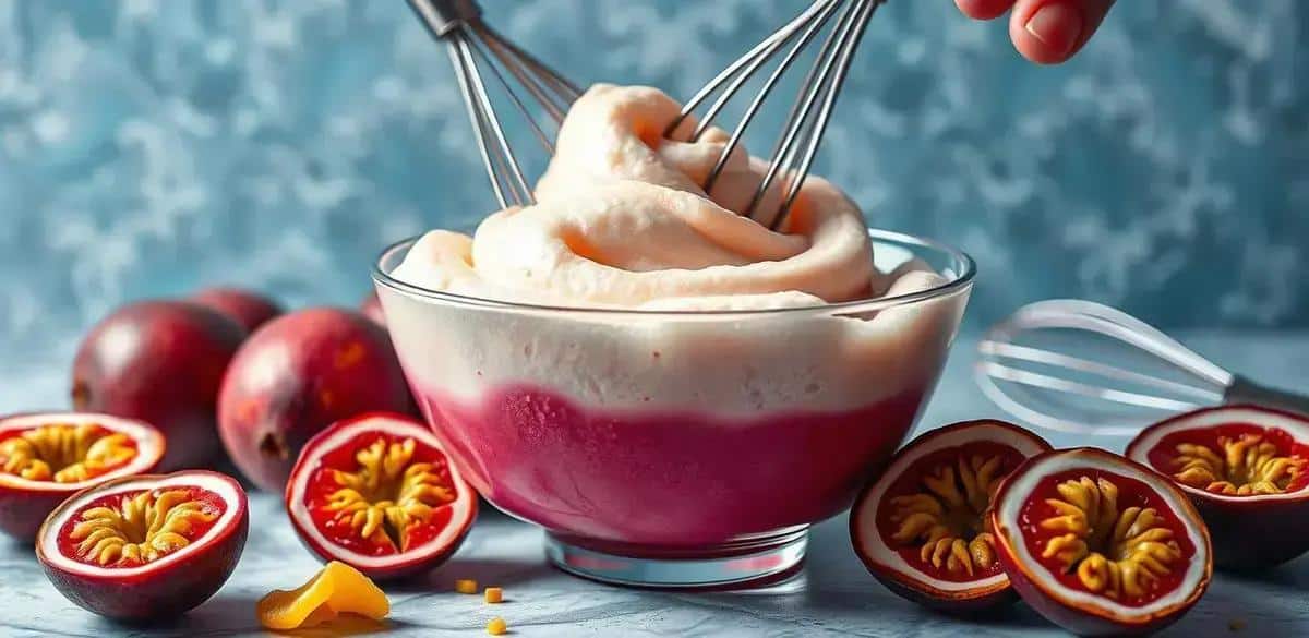 Preparing the Passion Fruit Foam for Your Cocktail