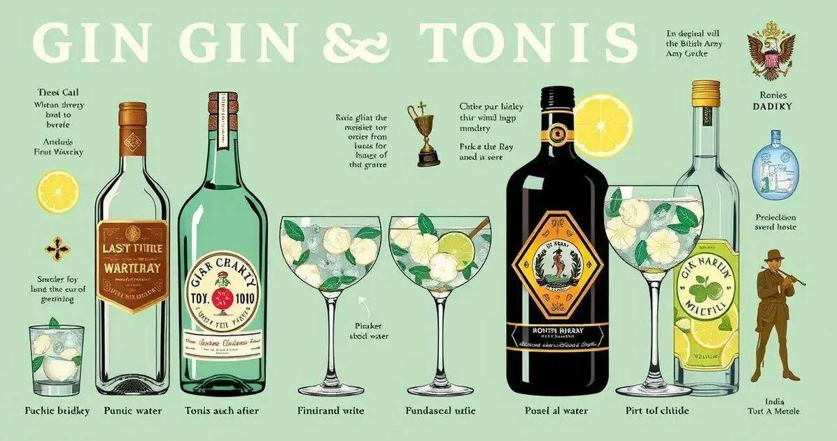 Recipe Curiosities about Gin Tonic Drinks