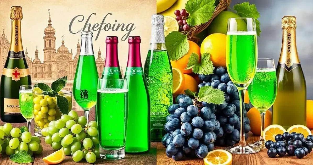 Recipe Curiosities about Green Drink with Sparkling Wine