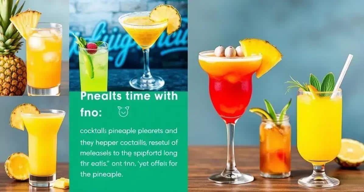 Recipe Curiosities about Pineapple in Drinks