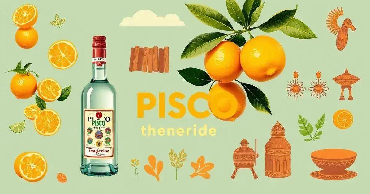 Recipe Curiosities about Pisco and Tangerine