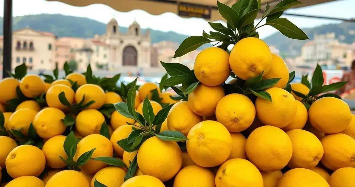 Recipe Curiosities About the Sicilian Lemon