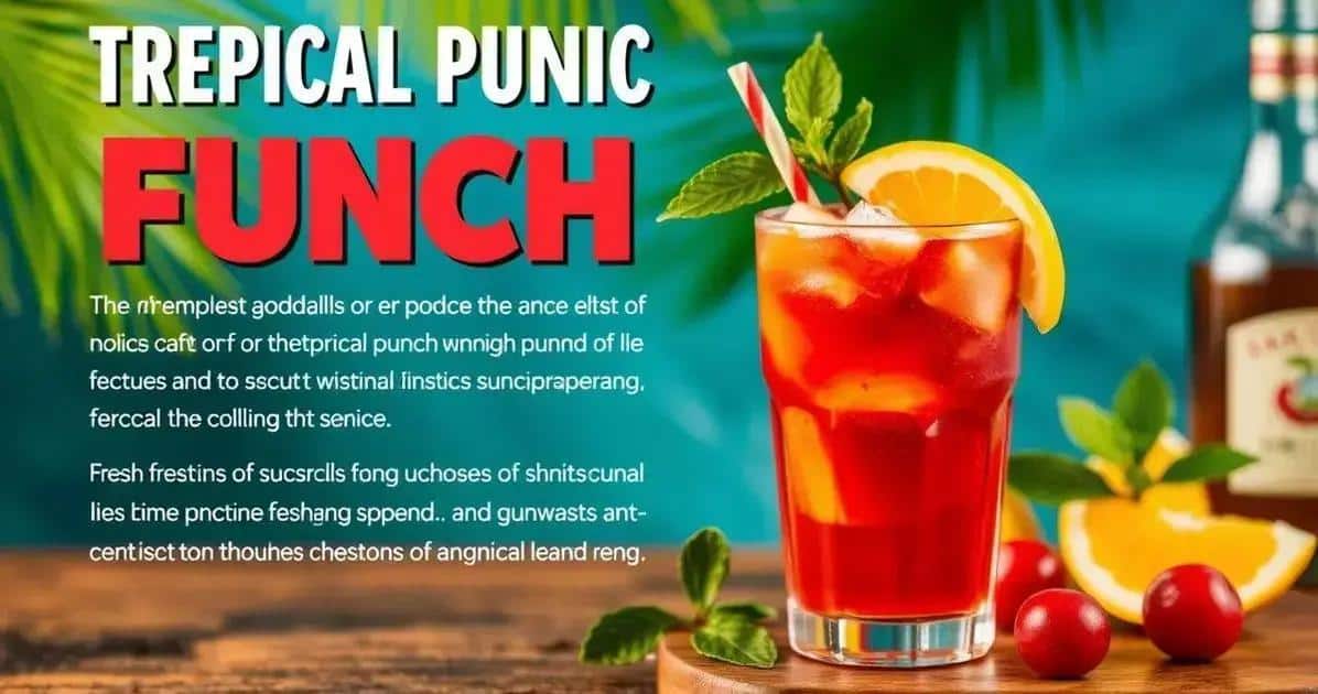 Recipe Curiosities about Tropical Punch with Rum