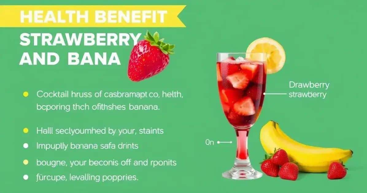 Recipe Curiosities for Strawberry and Banana Cocktails