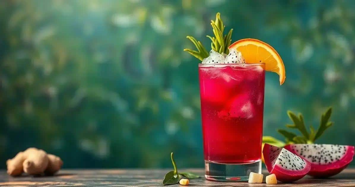 Recipe Curiosities of the Dragon Fruit Caipirinha