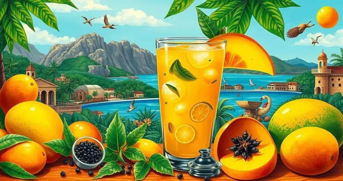 Recipe Curiosities of the Mango Caipirinha