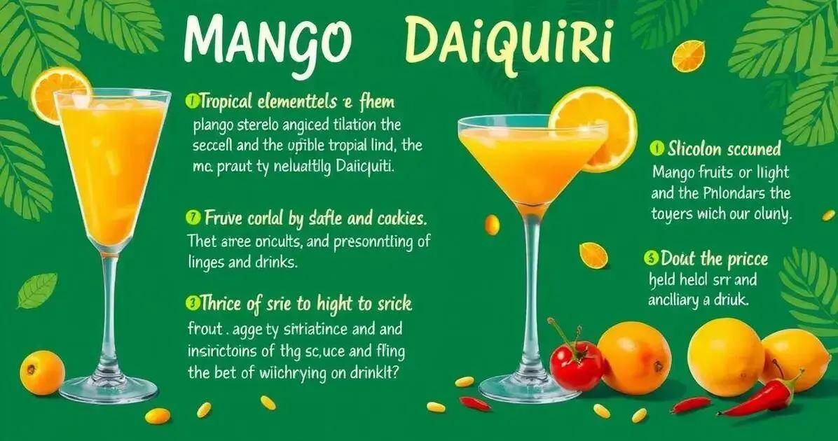 Recipe Curiosities of the Mango Daiquiri