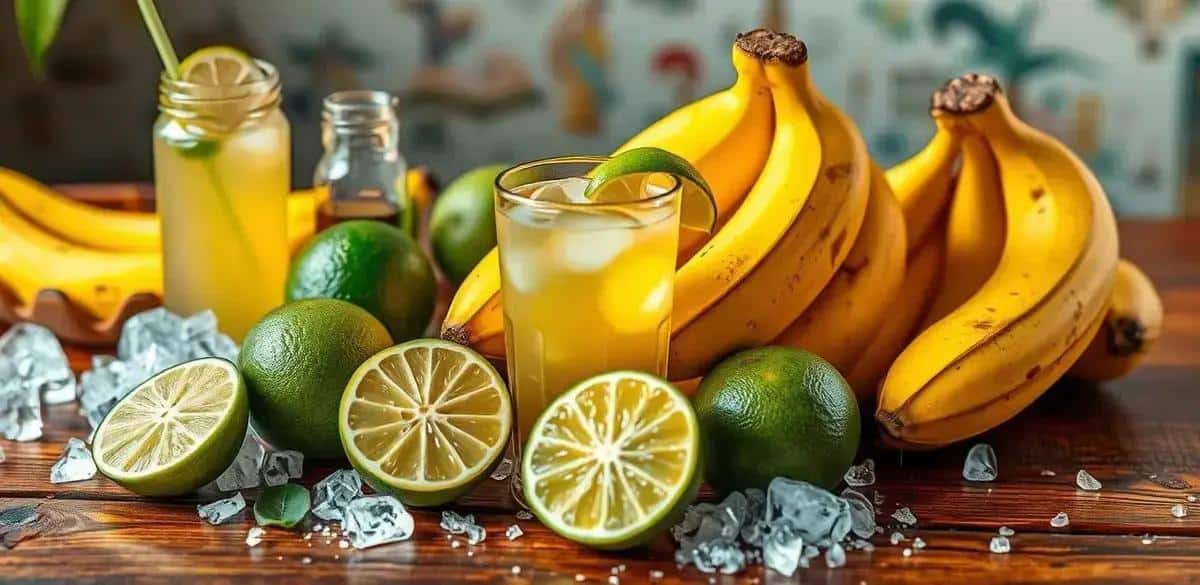 Recipe Ingredients for Banana Caipiríssima