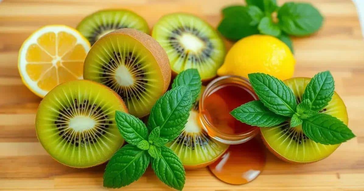Recipe Ingredients for Kiwi and Lemon Juice