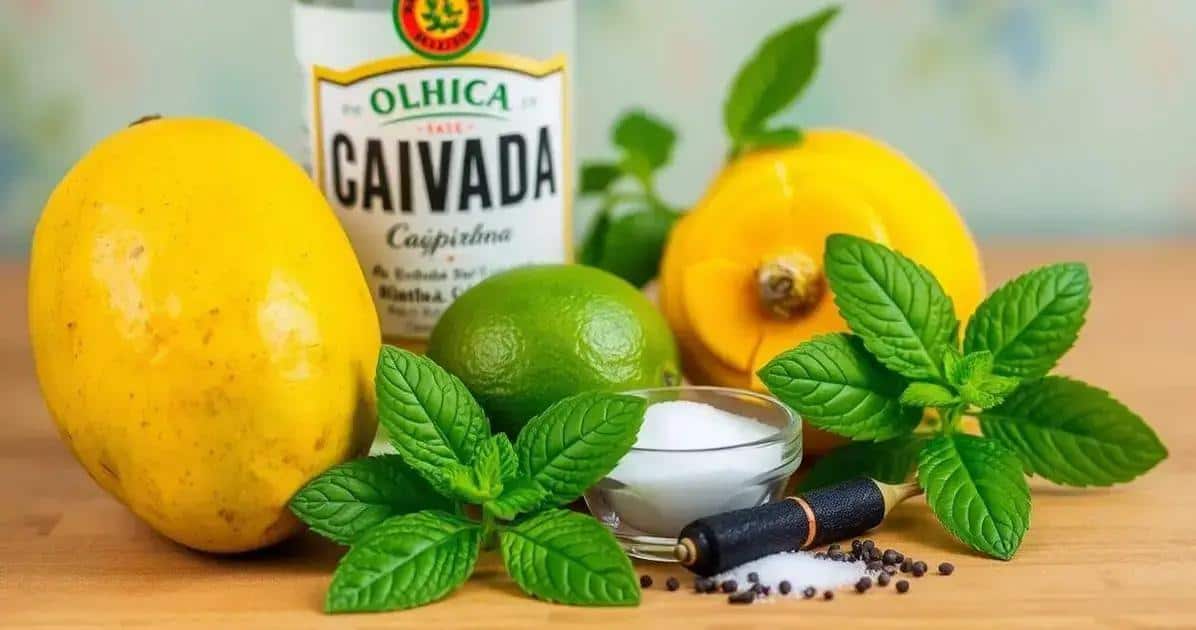 Recipe Ingredients for Mango Caipirinha with Pepper