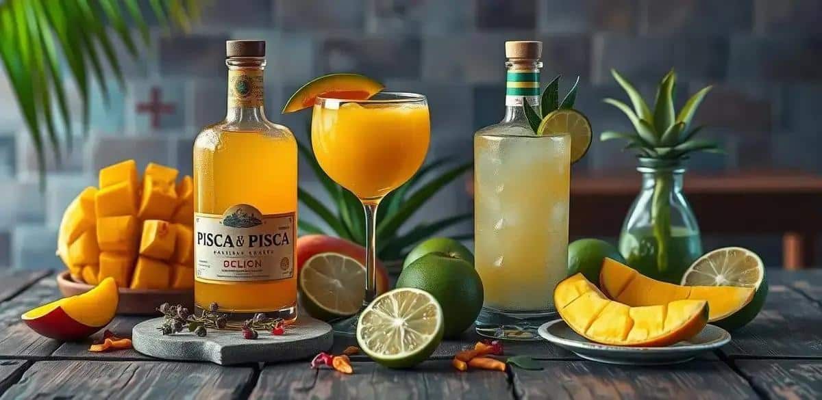 Recipe Ingredients for Pisco with Mango Juice