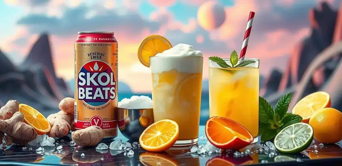 Recipe Ingredients for Skol Beats with Ginger Foam