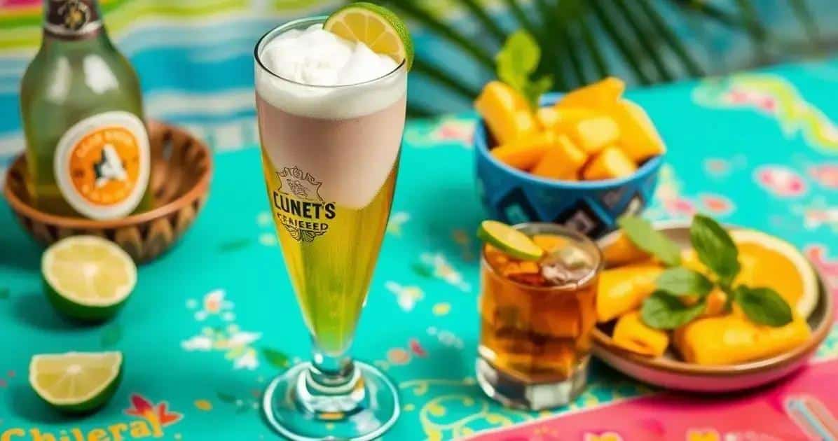 Serving Suggestions for Beer with Lime Ice Cream