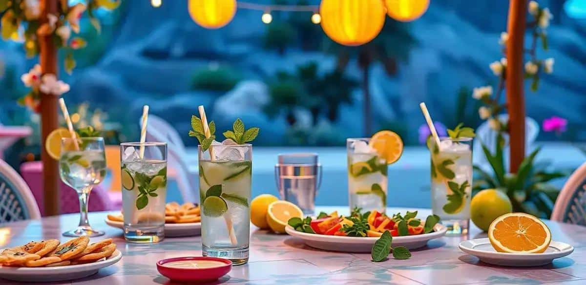 Serving Suggestions for Mojitos with Lemon Soda
