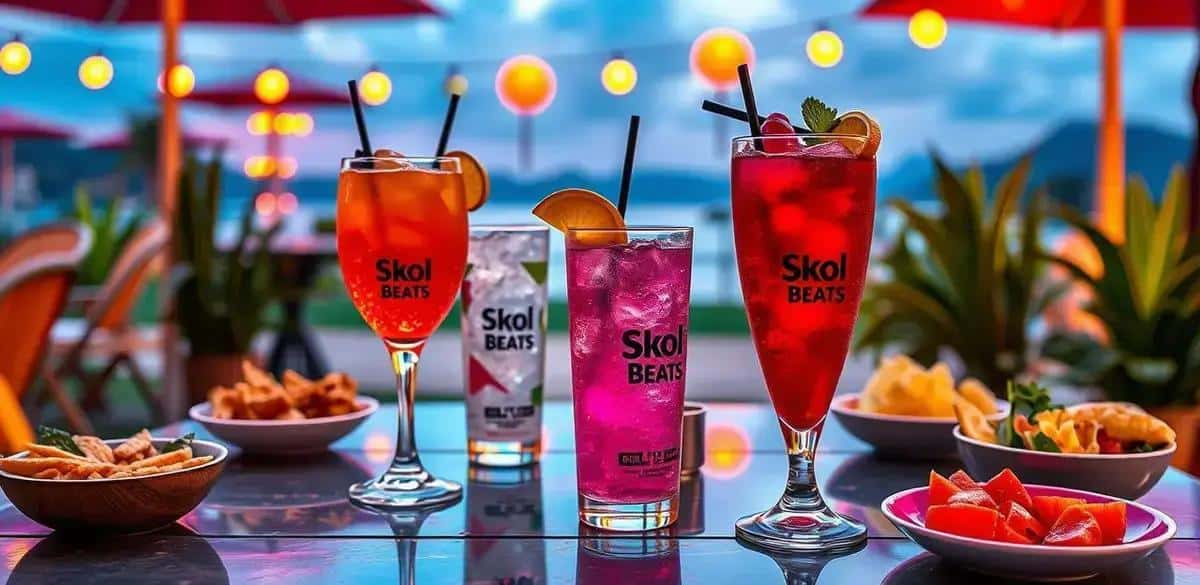 Serving Suggestions for Skol Beats with Energy Drink