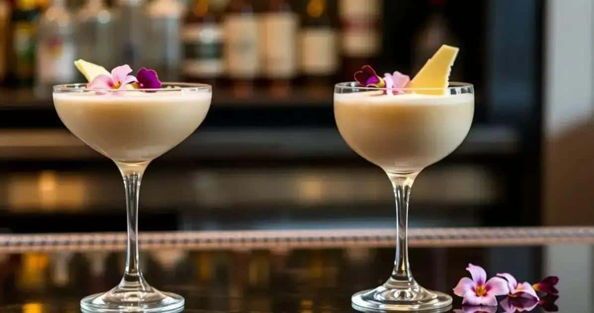Serving Suggestions: Glassware and Garnishes
