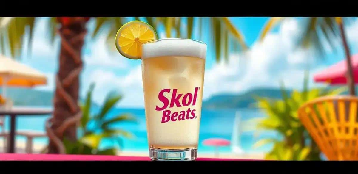 Skol Beats with Ginger Foam: A Refreshing Twist on Your Favorite Drink