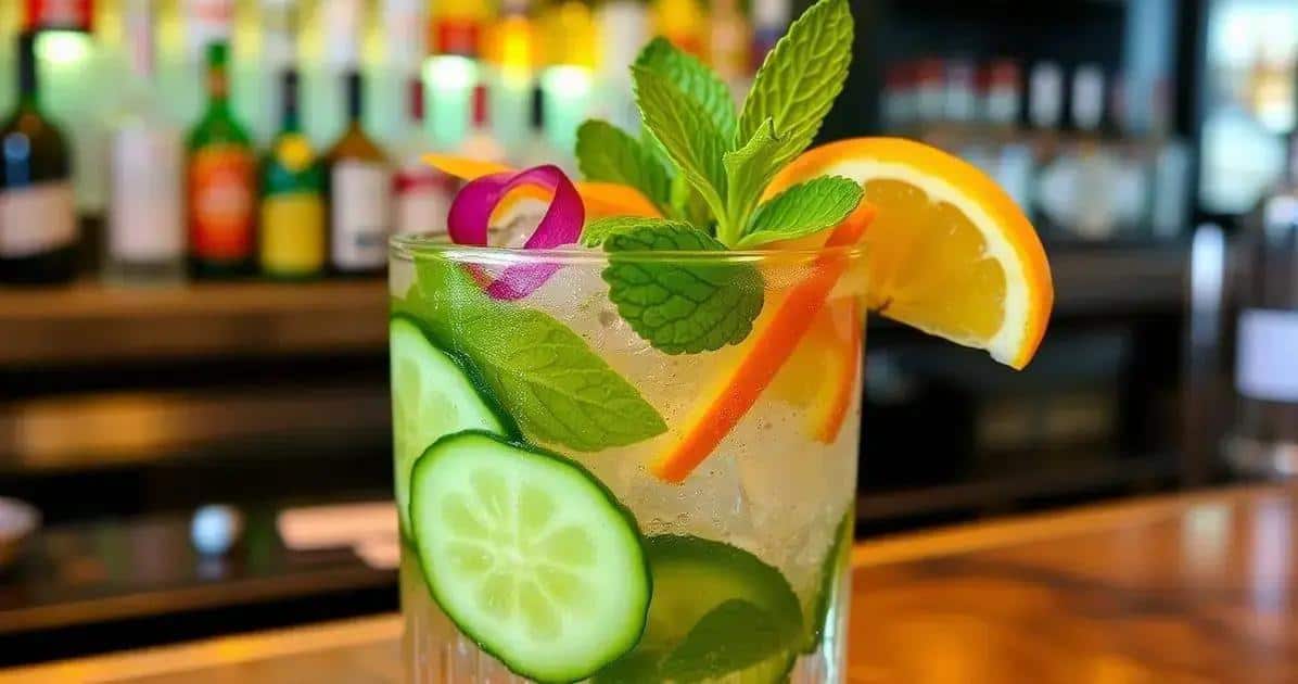 The Art of Garnishing Your Gin Tonic Drinks