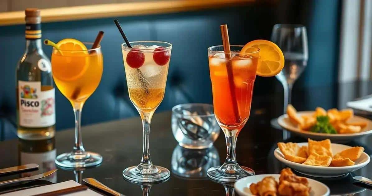 Tips for Serving Pisco with Tangerine Soda and Cinnamon